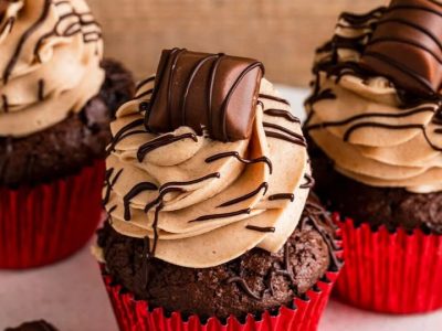 Cupcakes Kinder Bueno faciles et délicieux