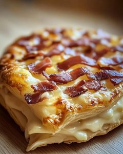 Feuilleté Camembert Lardons