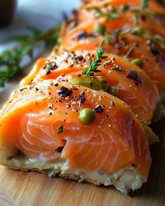 Feuilleté Saumon Poireaux
