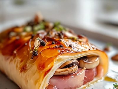 Feuilletés jambon fromage : recette facile, rapide et économique