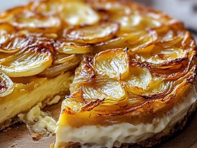 Gâteau Oignons Fromage : Recette Facile et Savoureuse