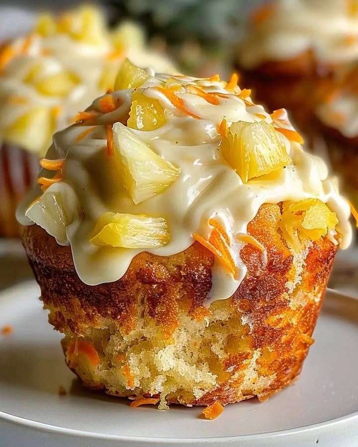 Muffins Ananas Carottes