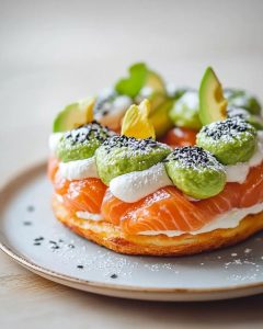 Paris-Brest Salé Saumon