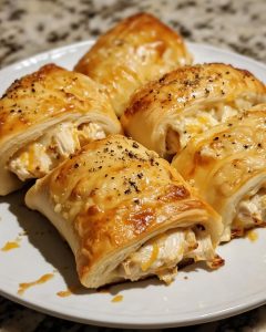Roulés Poulet Crémeux