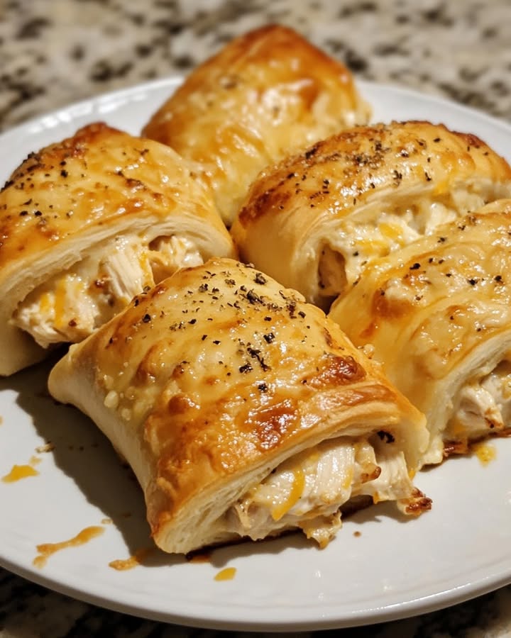 Roulés Poulet Crémeux