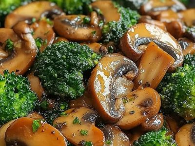 Sauté Brocoli Champignons : Recette Rapide et Savoureuse