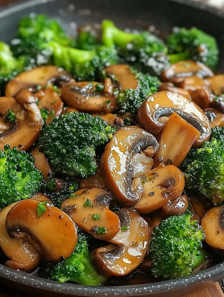 Sauté Brocoli Champignons