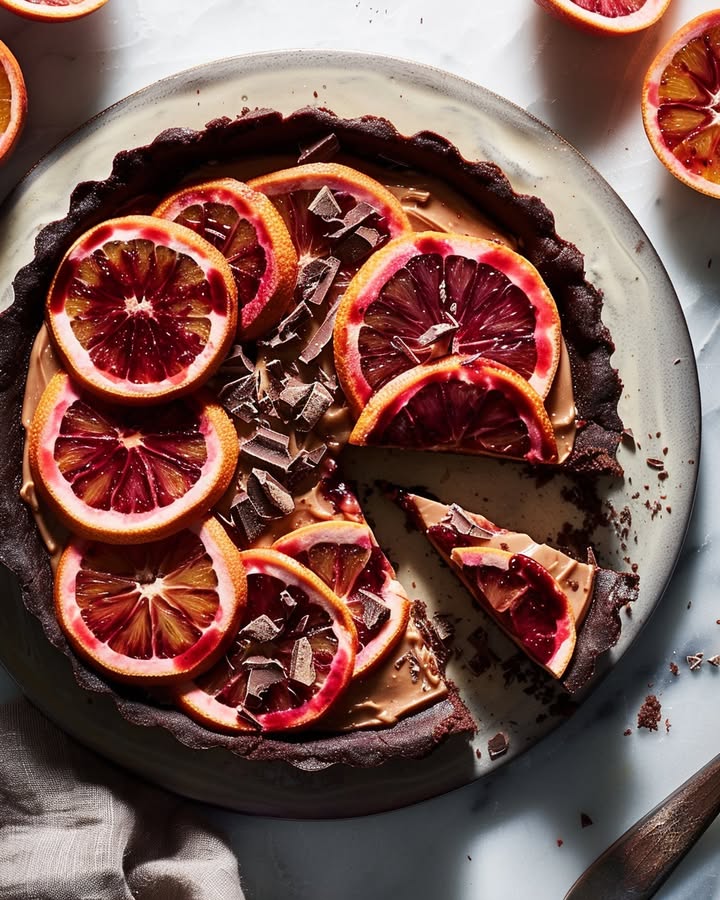 Tarte Chocolat Orange