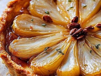 Tarte Endives Miel Facile et Savoureuse