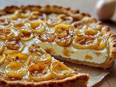 Tarte Oignons Chèvre : La Recette Facile et Savoureuse