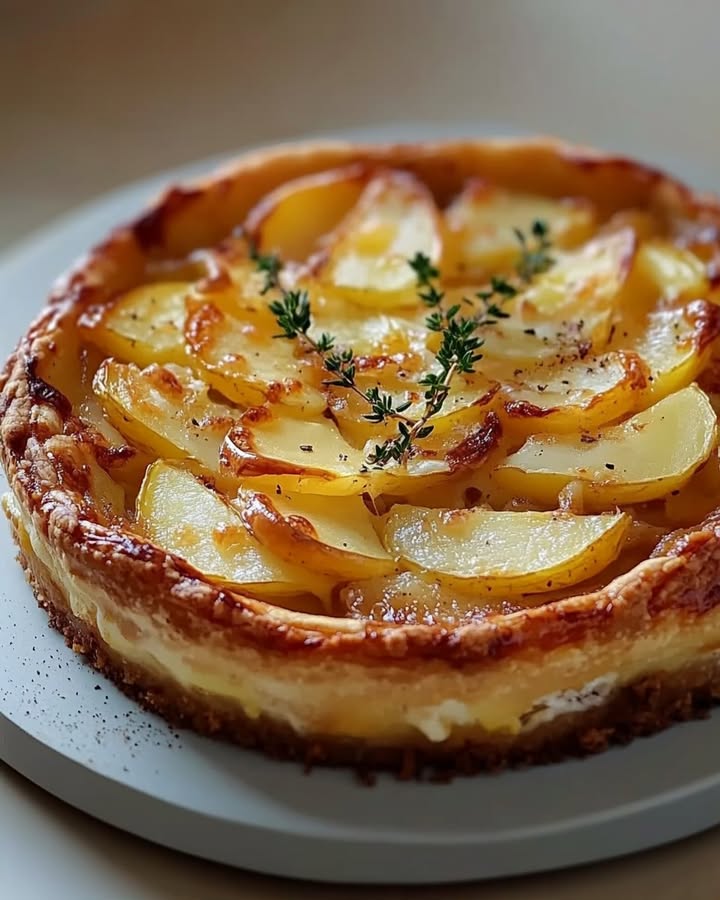 Tarte Pommes Camembert