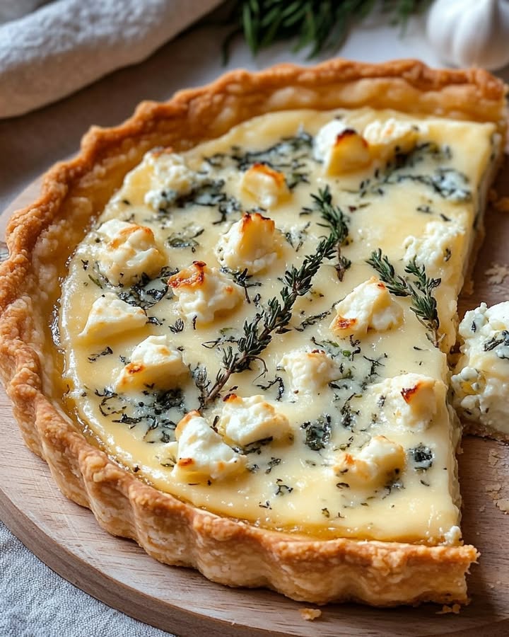 Tarte Roquefort Savoureuse