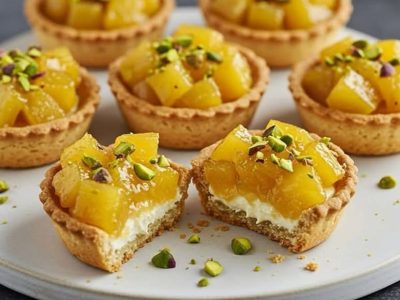 Tartes Pistache Ananas : Recette Facile & Savoureuse