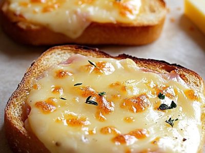 Tartines Jambon Fromage : Recette Facile et Rapide