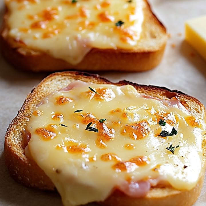 Tartines Jambon Fromage