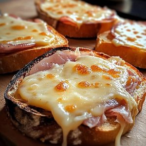Tartines Jambon Fromage