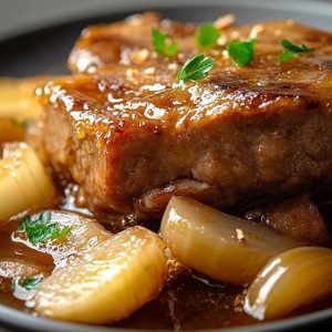 Découvrez la Recette Délicieuse de Bœuf Miel Oignons