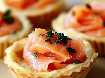 Bouchées Quiche Saumon : Recette Facile et Délicieuse