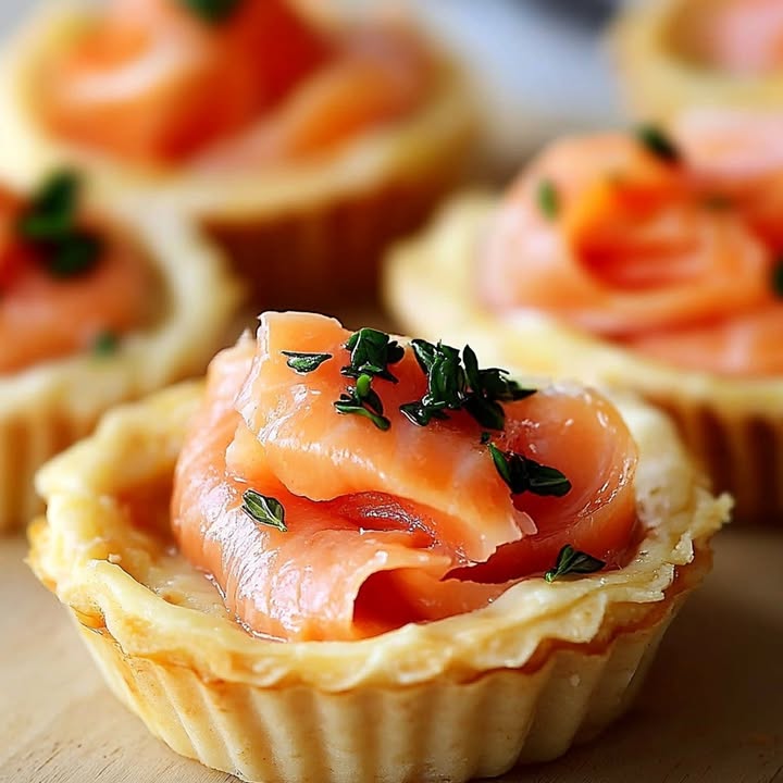 Bouchées Quiche Saumon : Recette Facile et Délicieuse