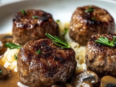 Boulettes Crémeuses Champignons : Recette Facile et Délicieuse