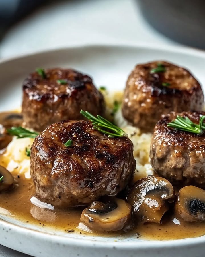 Boulettes Crémeuses Champignons : Recette Facile et Délicieuse
