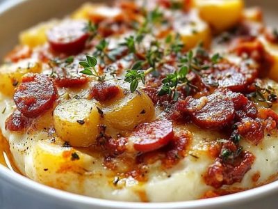 Cabillaud Chorizo Crémeux : Recette Simple et Délicieuse