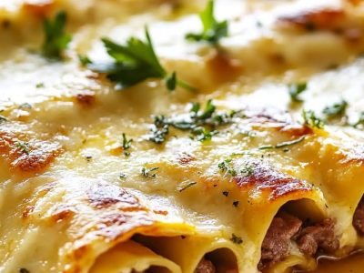 Recette de Cannellonis Viande Savoureux : Facile et Délicieux