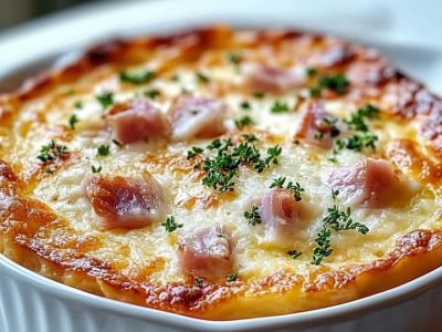 Clafoutis Jambon Parmesan : Recette Gourmande et Raffinée