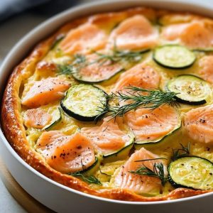 Clafoutis Saumon Courgettes : Recette Délicieuse et Surprenante