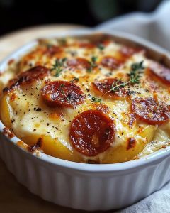 Gratin Chorizo Tomate : Recette Réconfortante et Délicieuse