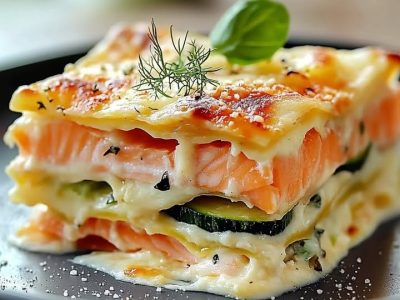 Lasagne Saumon Courgettes : Recette Délicieuse et Raffinée
