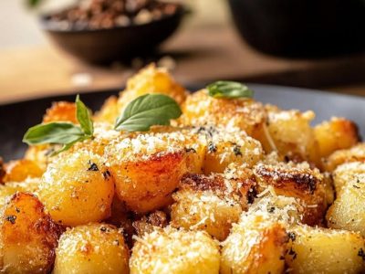 Pommes Parmesan Croustillantes : Recette Facile et Délicieuse