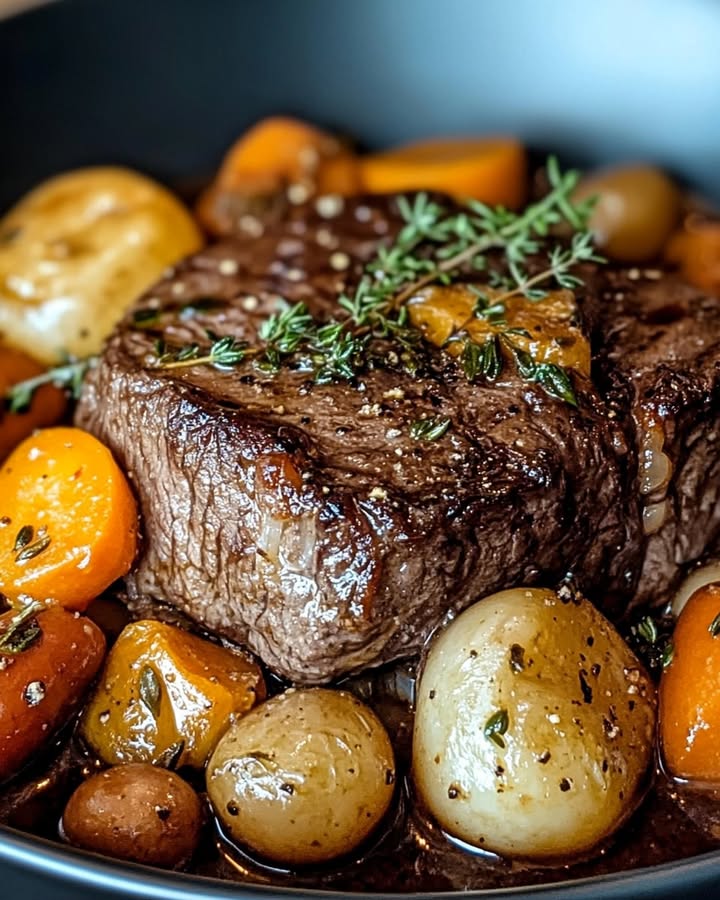 Rôti Boeuf Légumes : Recette Facile et Réconfortante