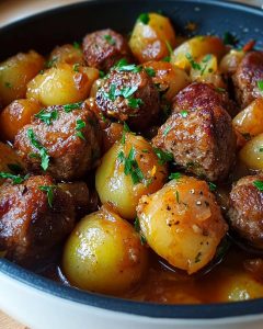 Ragoût Viande Pommes: Recette Réconfortante et Savoureuse