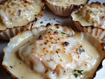 Saint-Jacques Béchamel Gourmande : Recette Facile et Délicieuse
