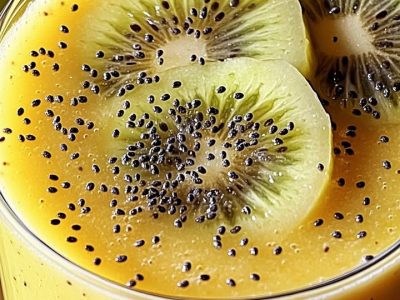 Smoothie Kiwi-Banane Énergisant pour Débuter la Journée