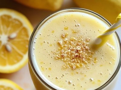 Smoothie Énergisant Citron: Fraîcheur et Vitalité en 5 Minutes
