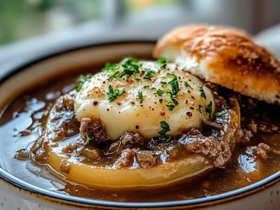 Recette Réconfortante : Soupe Oignons Bœuf Automnale
