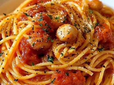 Spaghetti Méditerranéens Savoureux : Recette Facile et Délicieuse
