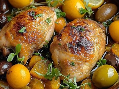 Tajine Poulet Agrumes : Recette Marocaine Authentique et Délicieuse
