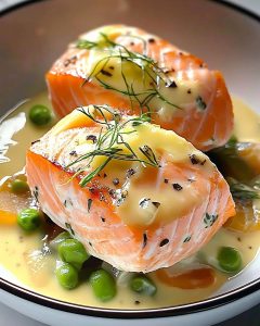Blanquette de Saumon Crémeuse : Recette Délicieuse et Raffinée