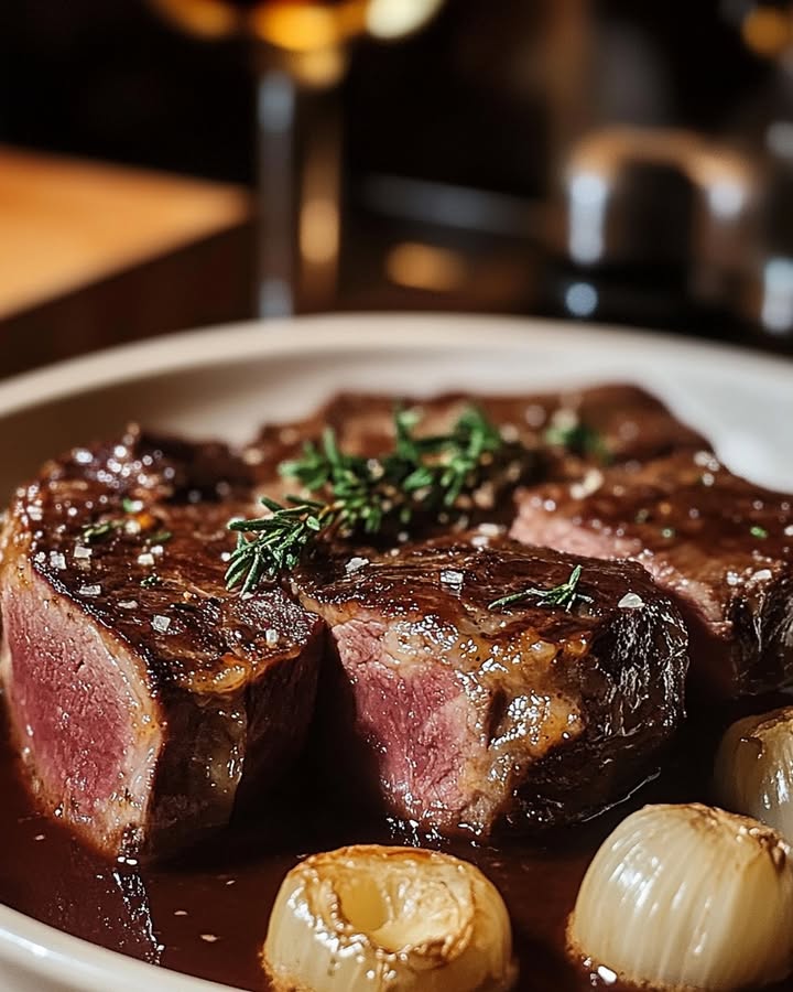 Boeuf Bordelais Élégant : Recette Facile et Délicieuse