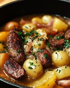 Recette de Coddle Dublinien Réconfortant : Chaleur et Tradition