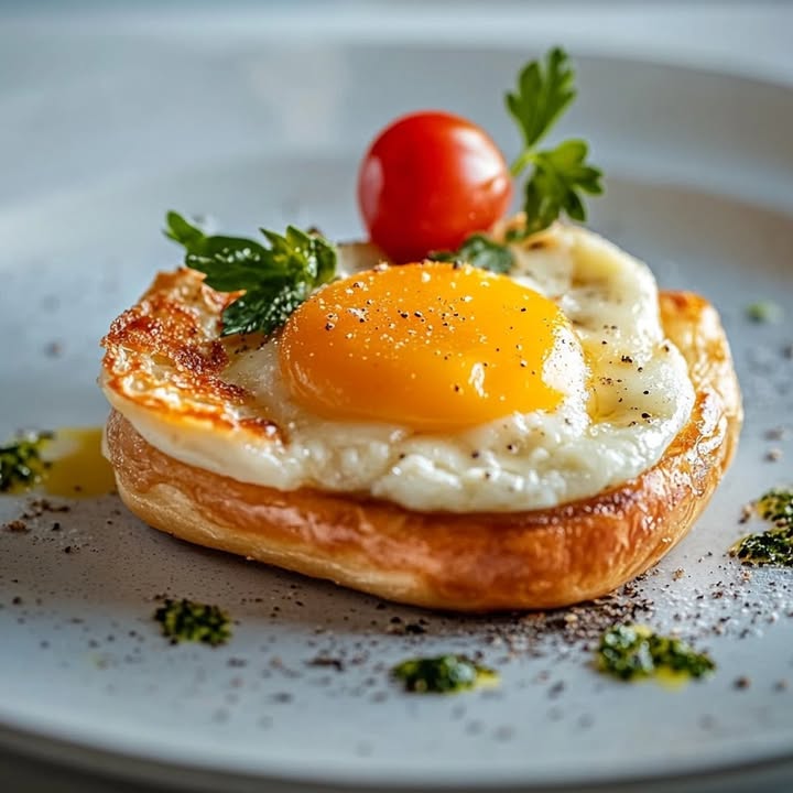 Croque-Madame Gourmand Décadent : Symphonie de Saveurs et Recette Facile