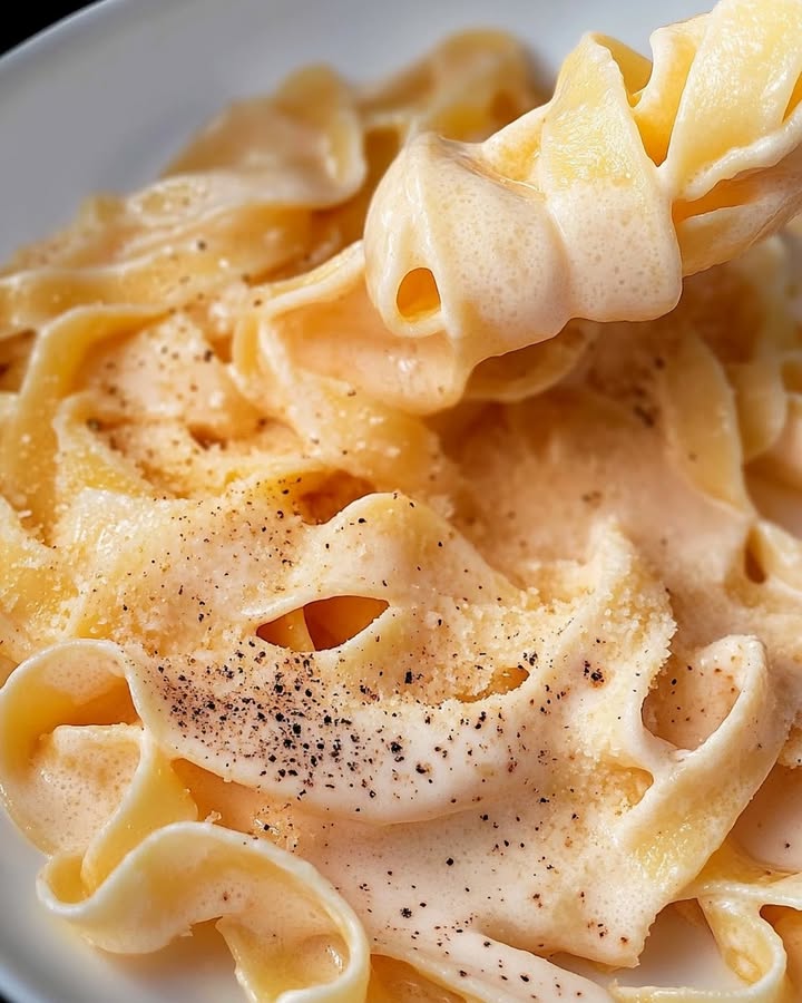 Fettuccini Crevettes Crémeux