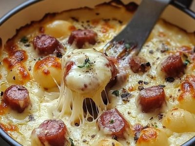 Fondue Crémeuse Saucisses : Recette Facile et Délicieuse