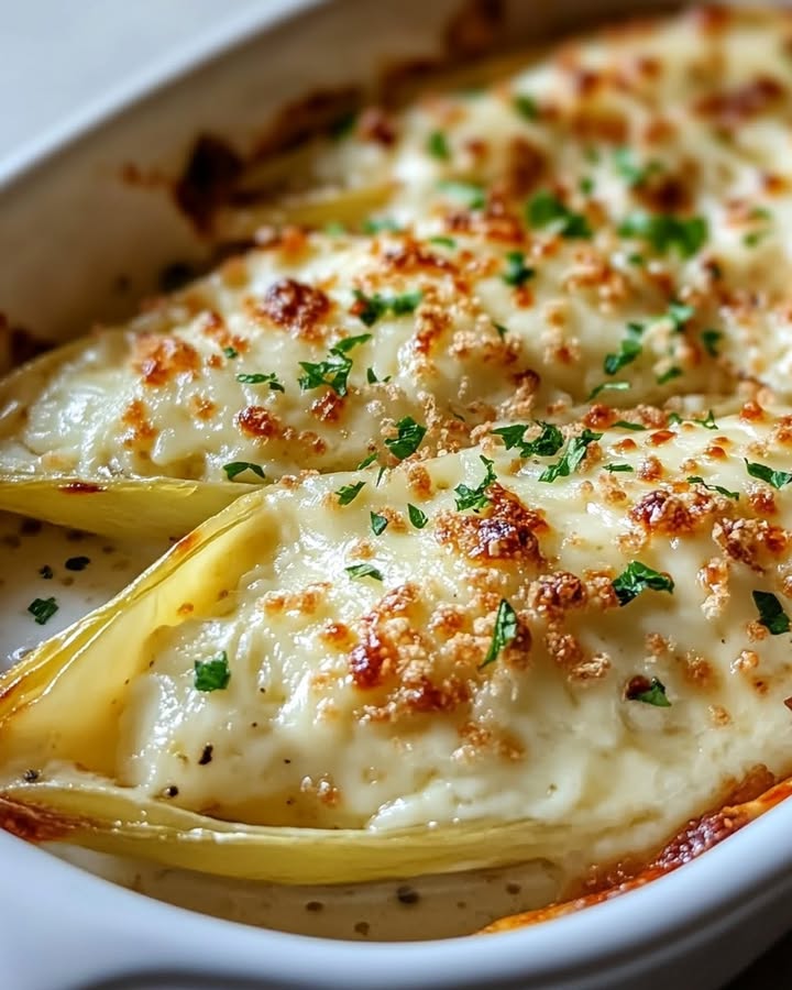 Gratin d'Endives au Roquefort : Recette Réconfortante et Délicieuse