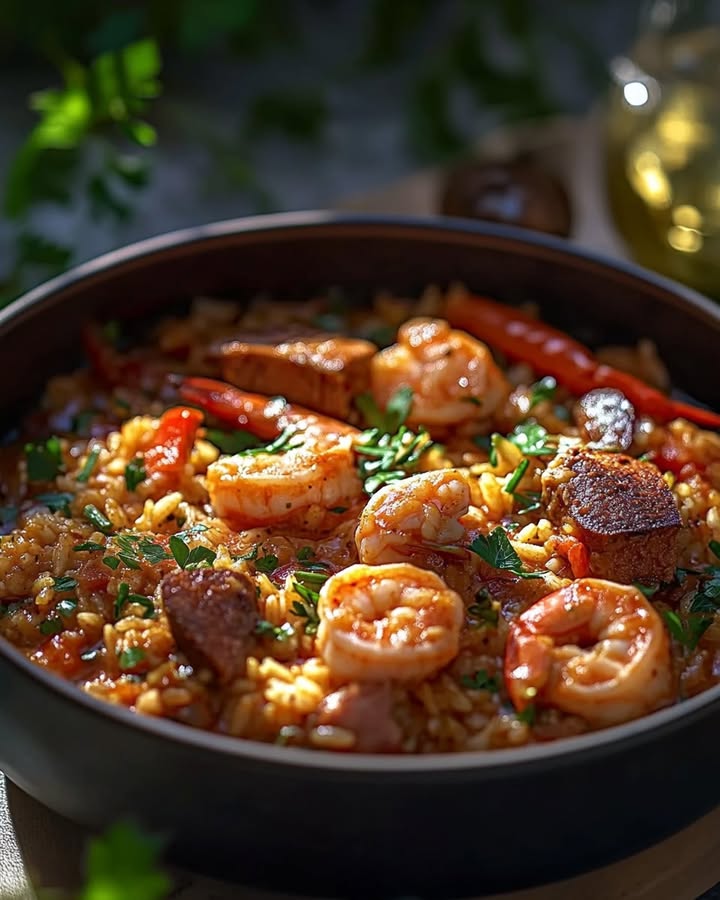 Recette de Jambalaya Épicée : Délicieux et Facile à Préparer
