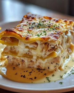 Lasagnes Crémeuses au Poulet: Recette Facile et Délicieuse