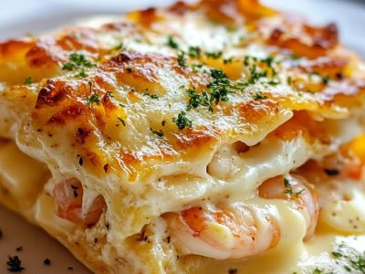 Lasagnes Crevettes Ail : Recette Délicieuse et Surprenante
